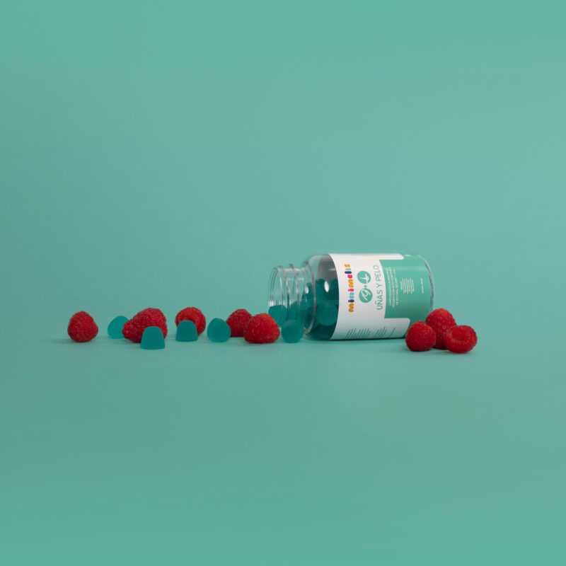 gominolas con biotina para mejorar piel, uñas y pelo
