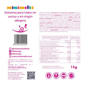 Perlas Fresa sin azúcar (1kg)