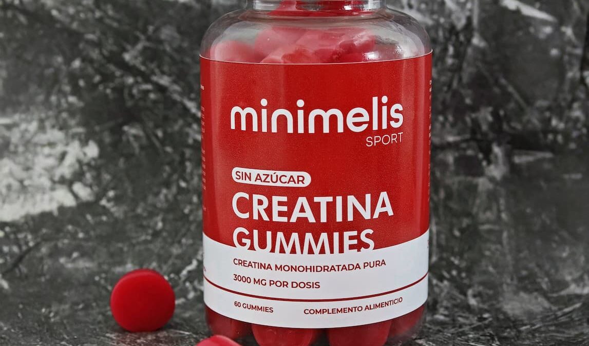 Gominolas de creatina monohidrato fresa