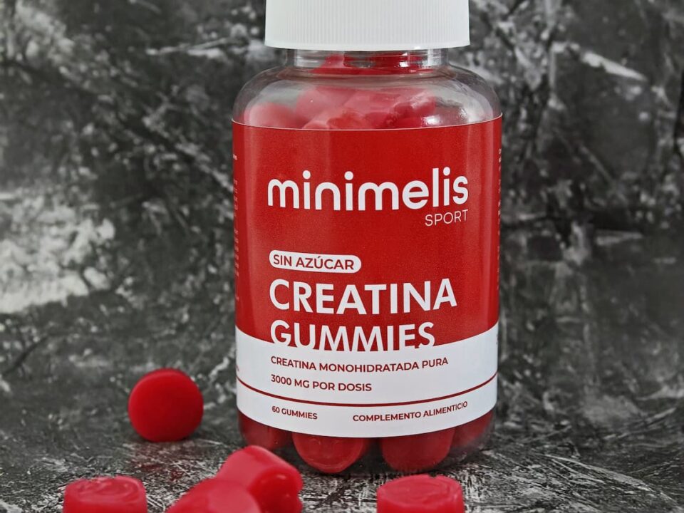 Gominolas de creatina monohidrato fresa