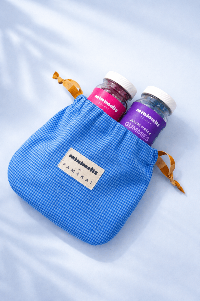 Pack Minimelis Pocket Gummies sin azúcar | Regalo viaje Día de la Madre