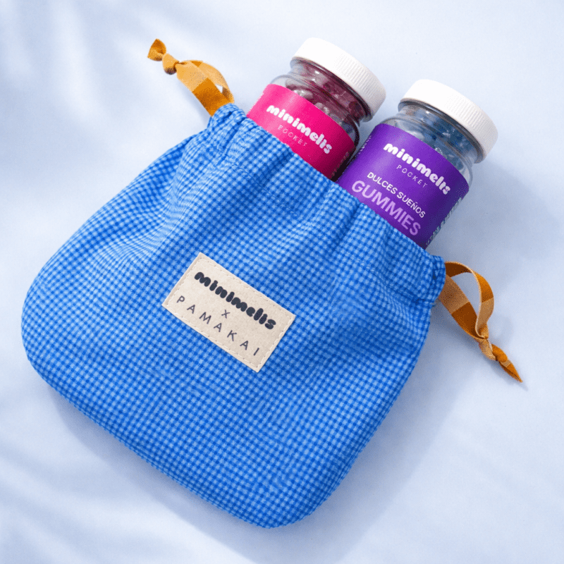 Pack Minimelis Pocket Gummies sin azúcar | Regalo viaje Día de la Madre