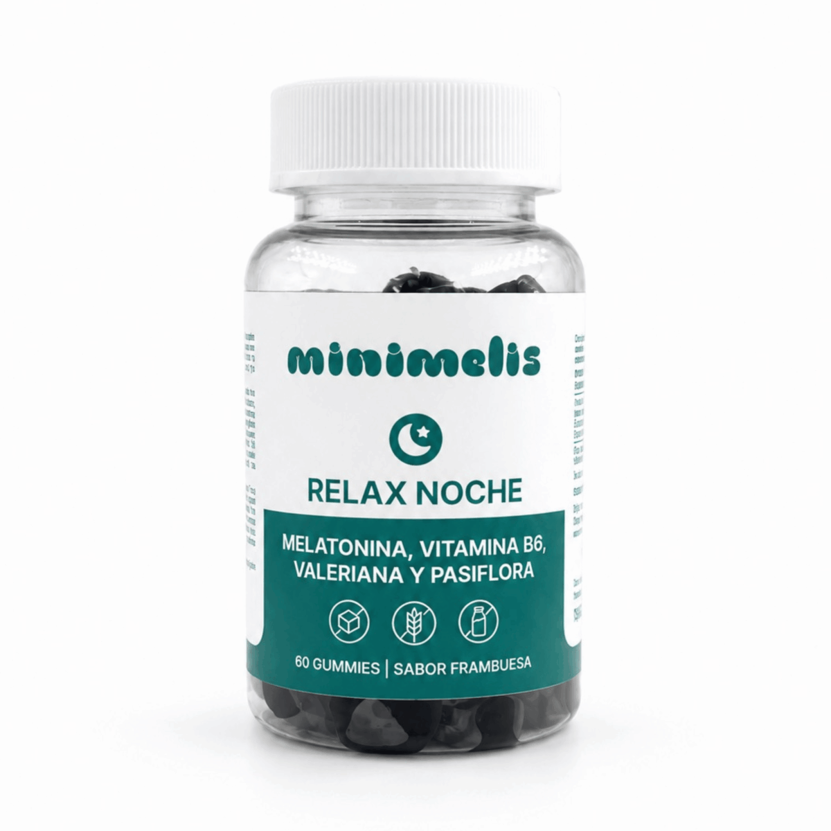 gominolas con melatonina y extractos vegetales valeriana y pasiflora