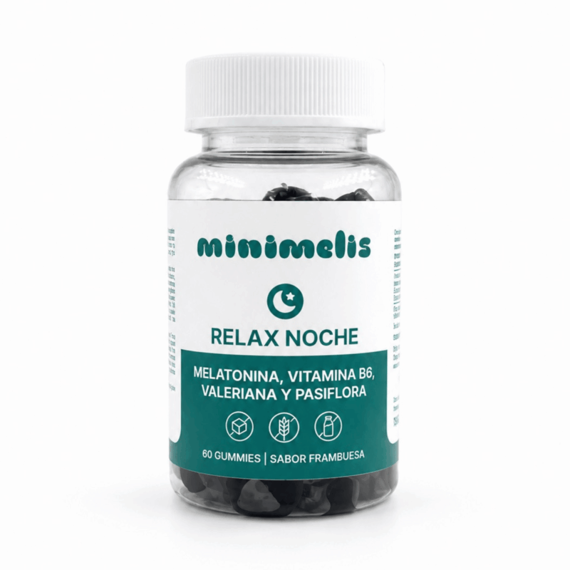 gominolas con melatonina y extractos vegetales valeriana y pasiflora